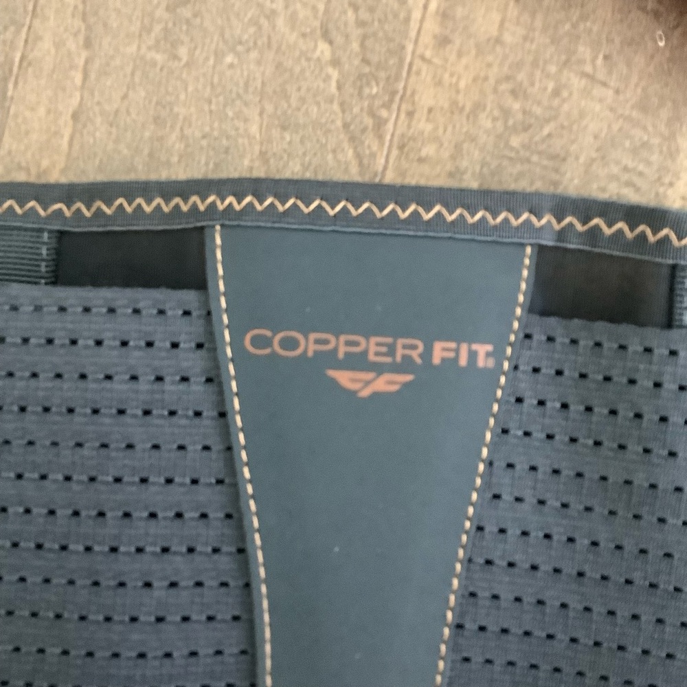 Copper Fit Black Waist Support Belt - Picture 2 of 5